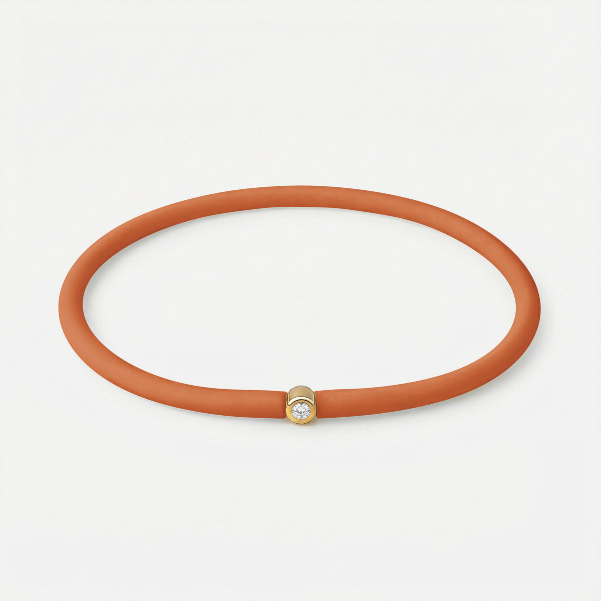Rainbow Armband Nougat – Gelb vergoldet