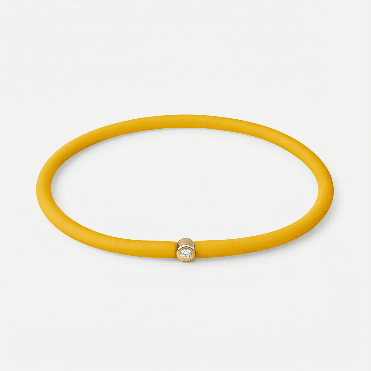 Rainbow Armband Senf – Gelb vergoldet