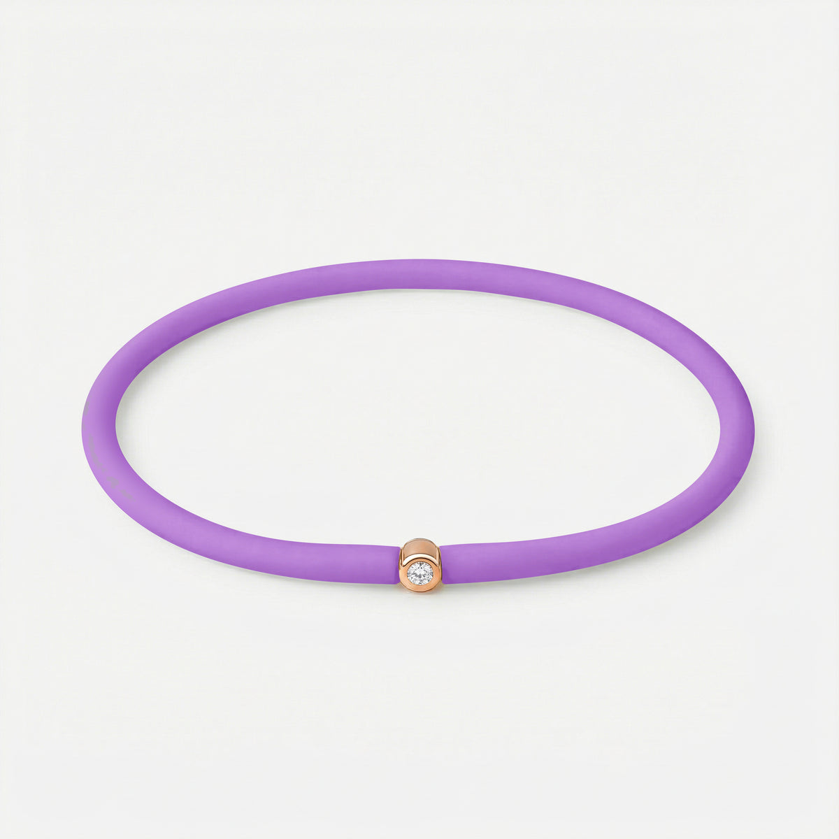 Rainbow Armband Lavendel – Rosé vergoldet