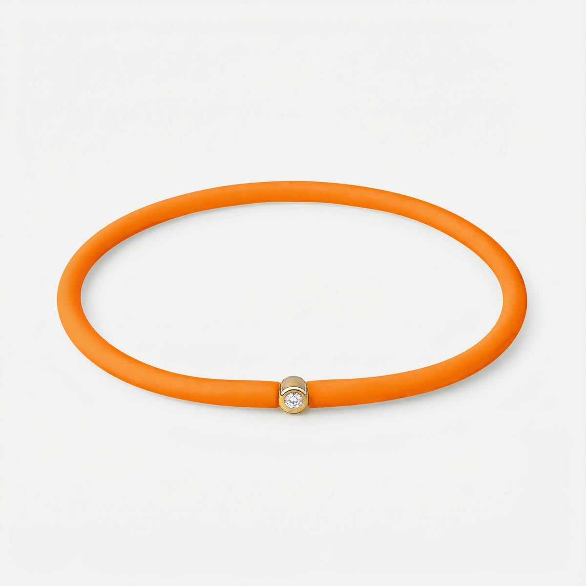 Rainbow Armband Aprikot – Gelb vergoldet