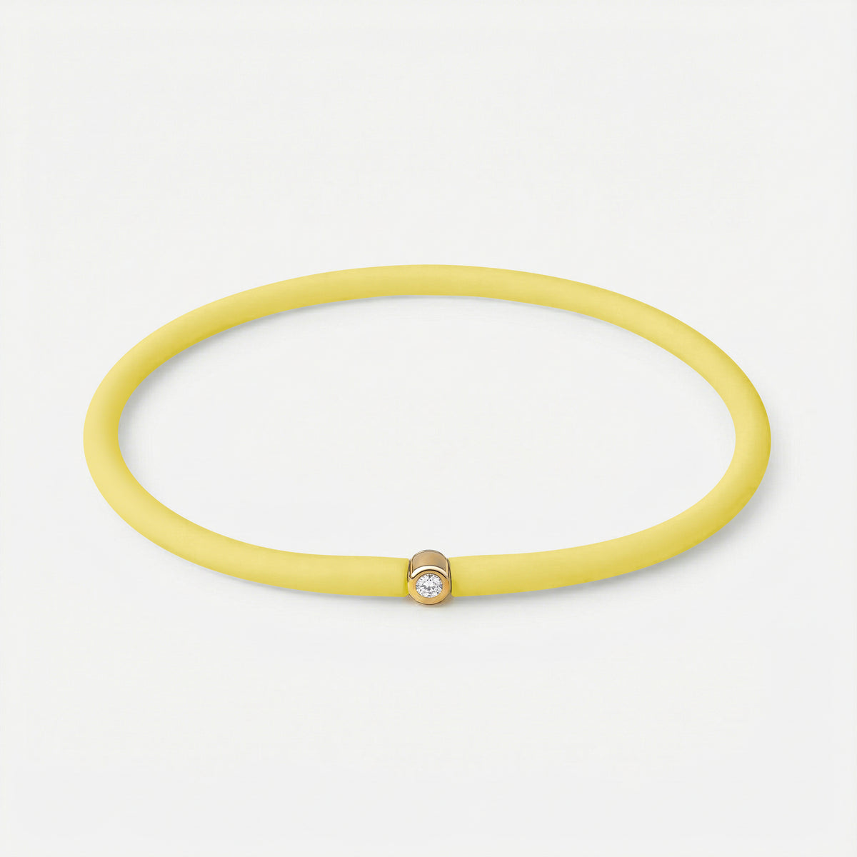 Rainbow Armband Gelb – Gelb vergoldet