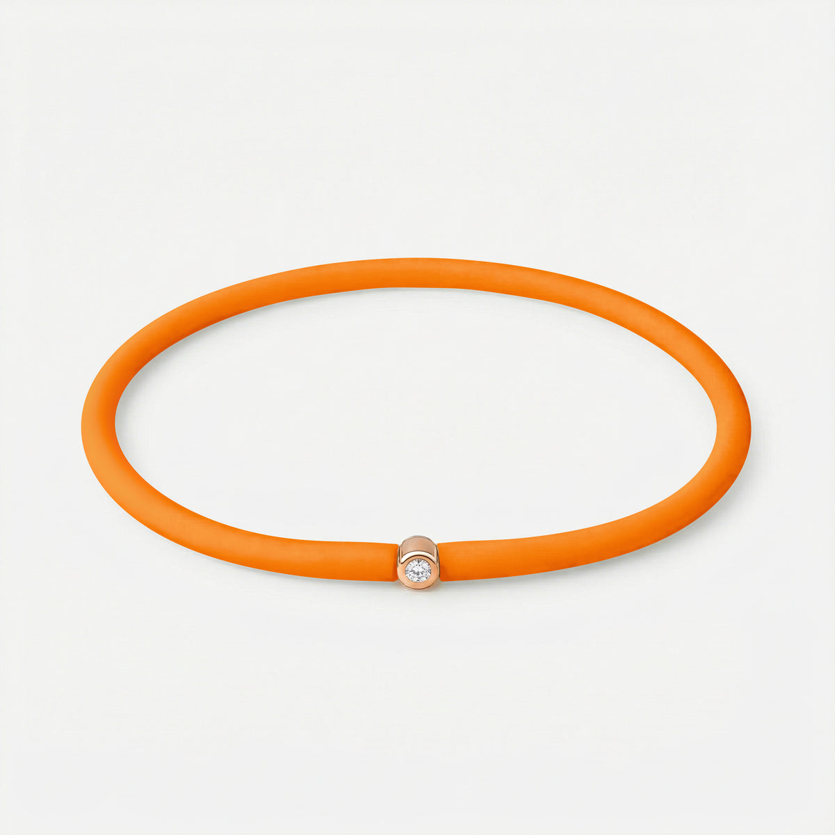 Rainbow Armband Aprikot – Rosé vergoldet