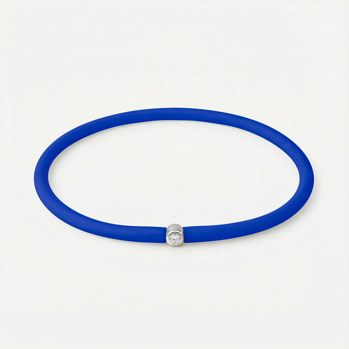 Rainbow Armband Königsblau – Silber